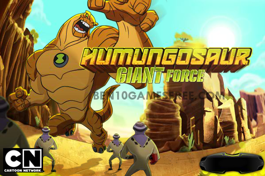 Ben 10 Humungousaur Giant Force