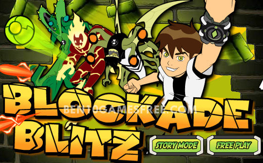 Ben 10 Blockade Blitz Game