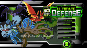 Ben 10 Ultimate Defense Game