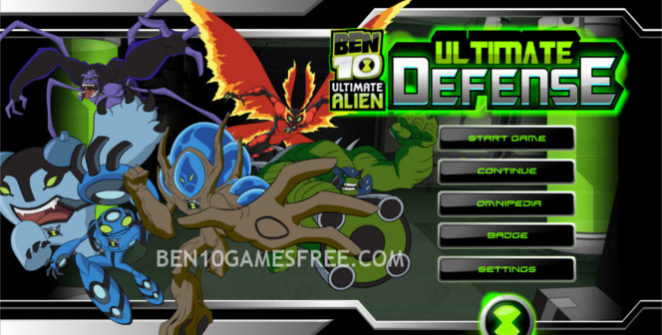 Ben 10 Ultimate Defense Game