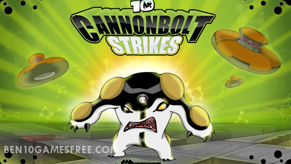 Ben 10 CannonBolt Strikes Game