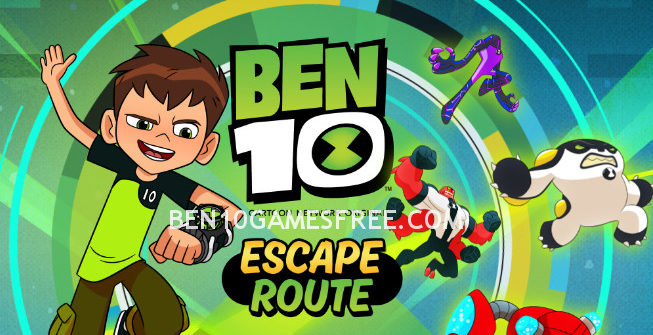 Ben 10 Escape Route Game