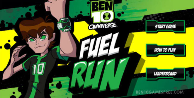 Ben 10 Fuel Run Game