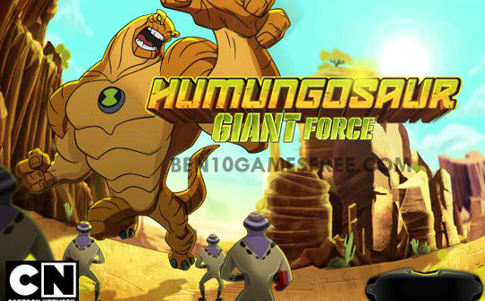 Ben 10 Humungousaur Giant Force Game