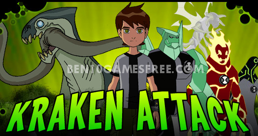 Ben 10 Krakken Attack Game