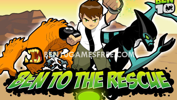 Ben 10 to the Rescue game