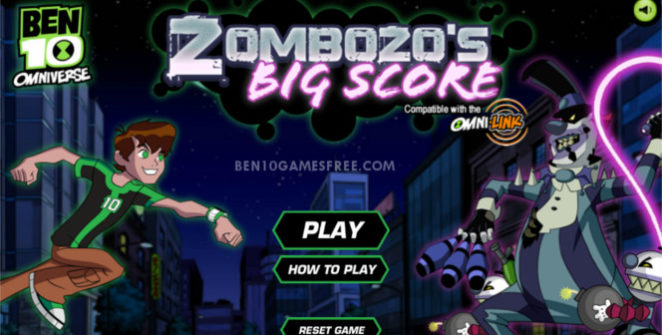 Ben 10 Zombozo Big Score Game